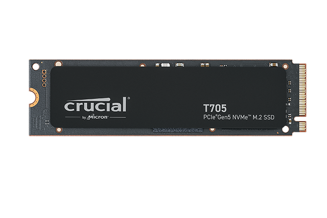 Crucial T705 - M.2 PCIe Gen5 NVMe SSD - 2TB