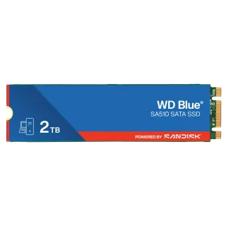 WD Blue SA510 - M.2 SATA SSD - 2TB