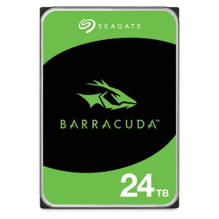 Seagate BarraCuda - 3.5" Desktop HDD - 24TB SATA
