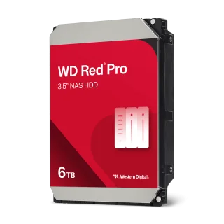 WD Red Pro - 3.5" NAS HDD - 6TB SATA