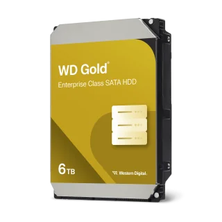 WD Gold - 3.5" Enterprise HDD - 6TB SATA