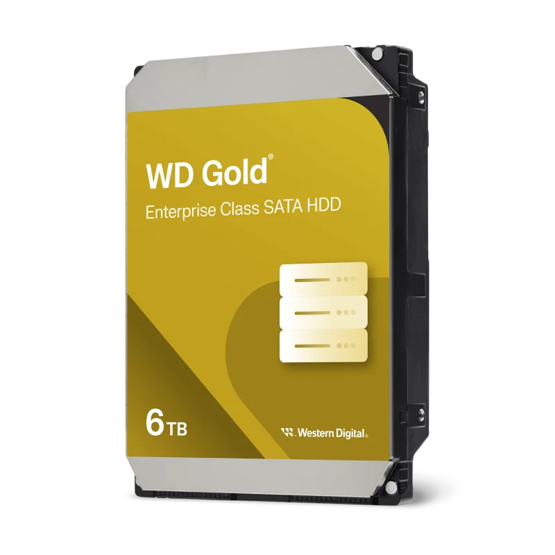 WD Gold - 3.5" Enterprise HDD - 6TB SATA