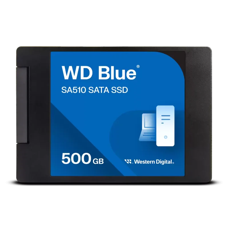 WD Blue SA510 - 2.5" SATA SSD - 500GB